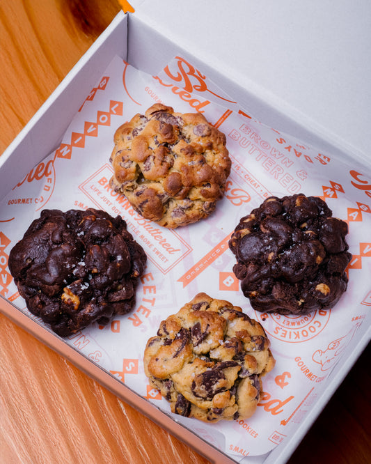 Cocoa Quartet - Four Chocolate Cookie Sampler