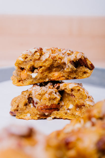 Ride or Chai - Pumpkin Pecan Chai White Chocolate Chip Cookie