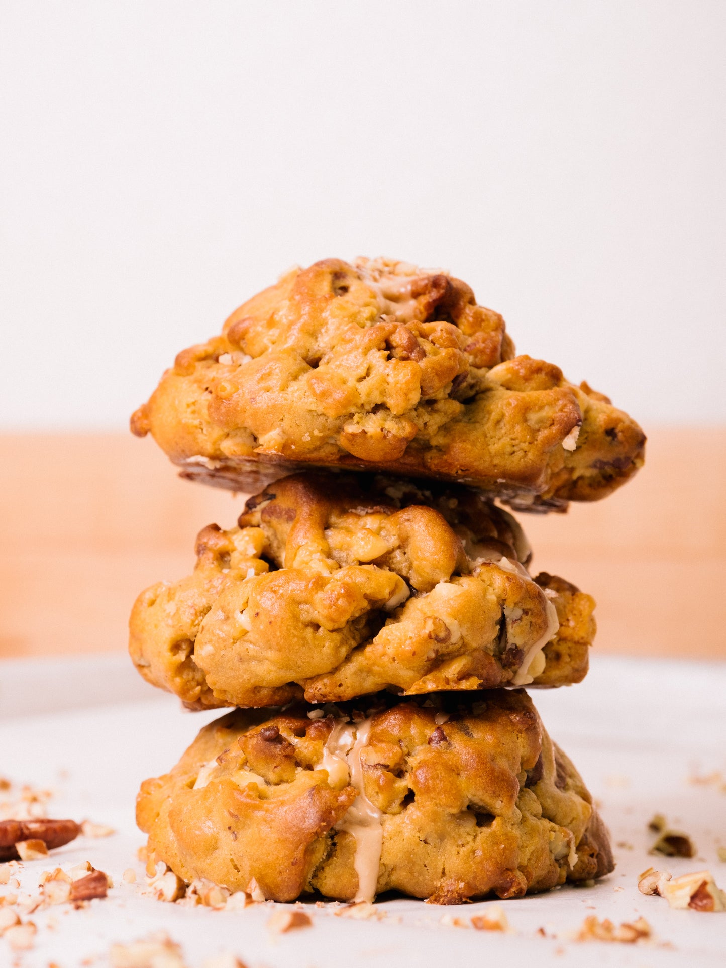 Ride or Chai - Pumpkin Pecan Chai White Chocolate Chip Cookie